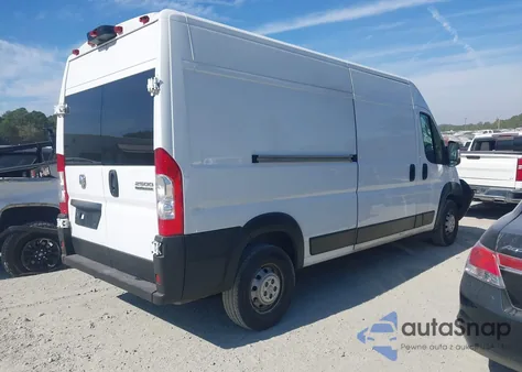 2023 Ram Promaster 2500 High Roof 159 Wb from USA, damaged, VIN 3C6LRVDG3PE525411